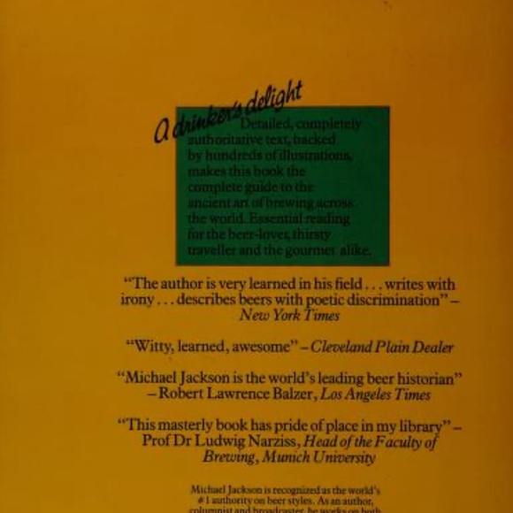 Preowned 1977 The World Guide To Beer History By Michael Jackson . - Picture 5 of 12